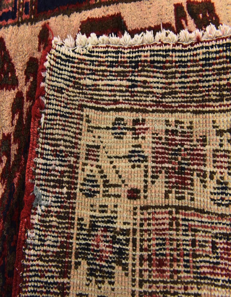 Detail image of 3' 3 x 10' 4  Hand Knotted Meshkin Persian Wool Runner Rug
