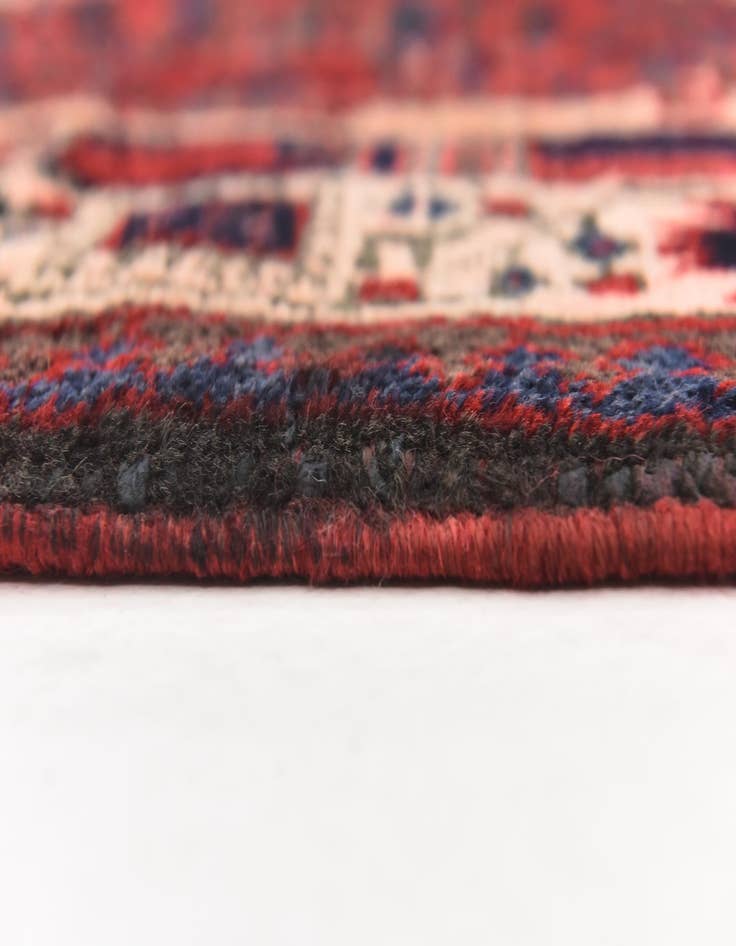 Detail image of 3' 3 x 10' 4  Hand Knotted Meshkin Persian Wool Runner Rug