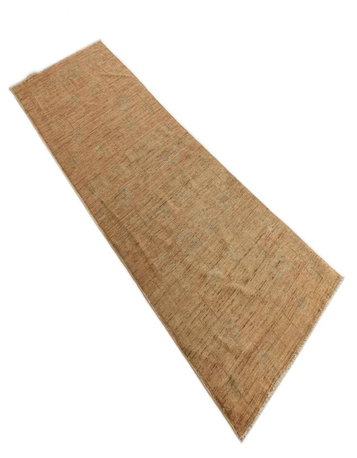 Detail image of 3' 2 x 9' 4  Hand Knotted Modern Ziegler Runner Rug