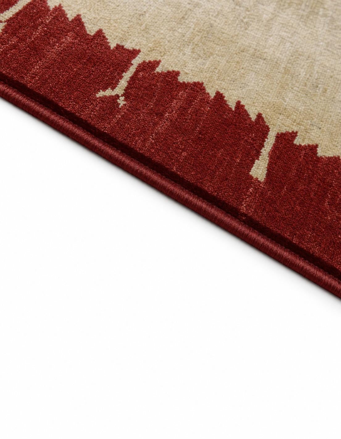 Detail image 8 of 12: 2' 11 x 12' Hand Knotted Modern Ziegler Runner Rug