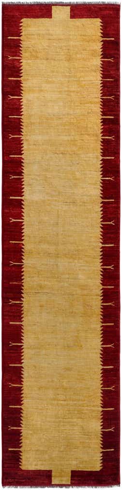 2' 11 x 12' Hand Knotted Modern Ziegler Runner Rug