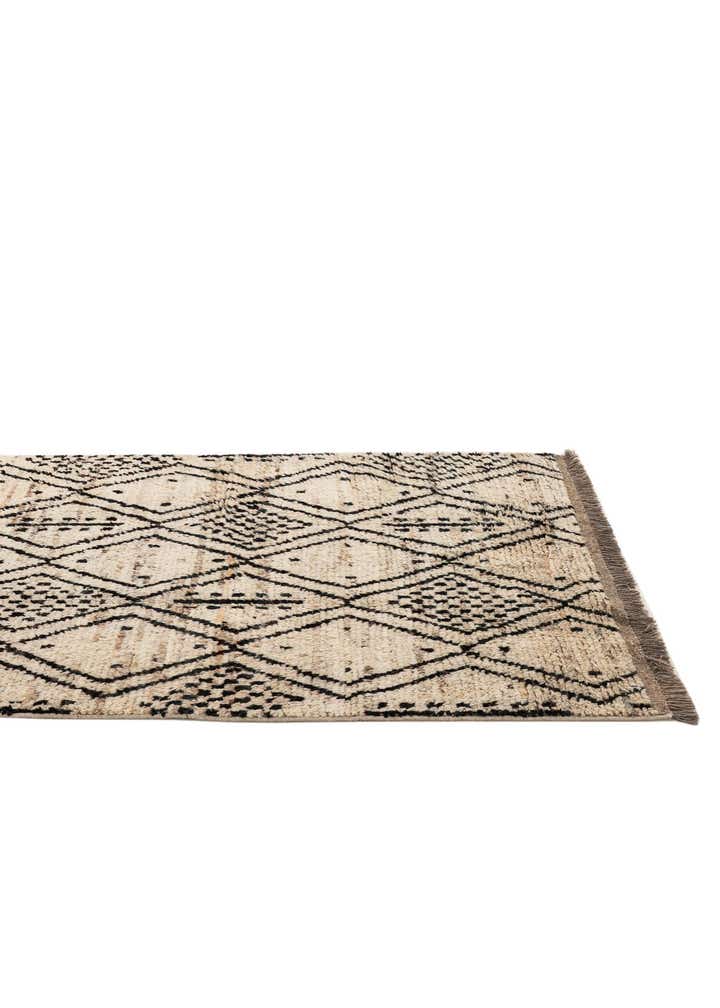 3' 2 x 12' 4 Hand Knotted Moroccan Wool Runner Rug