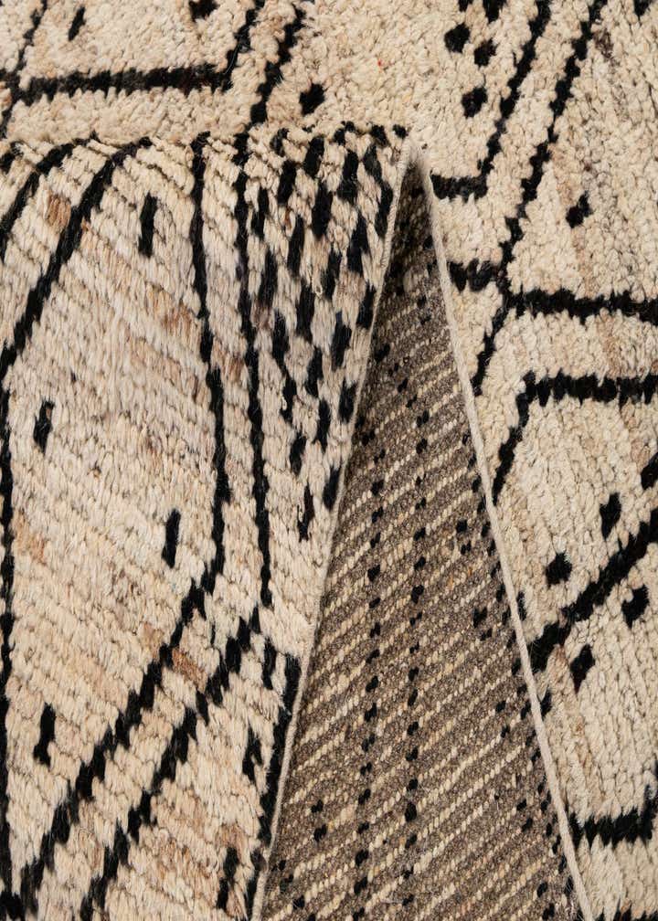 3' 2 x 12' 4 Hand Knotted Moroccan Wool Runner Rug