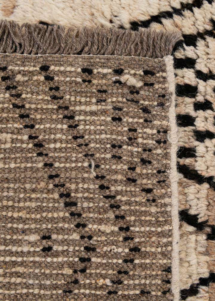 3' 2 x 12' 4 Hand Knotted Moroccan Wool Runner Rug