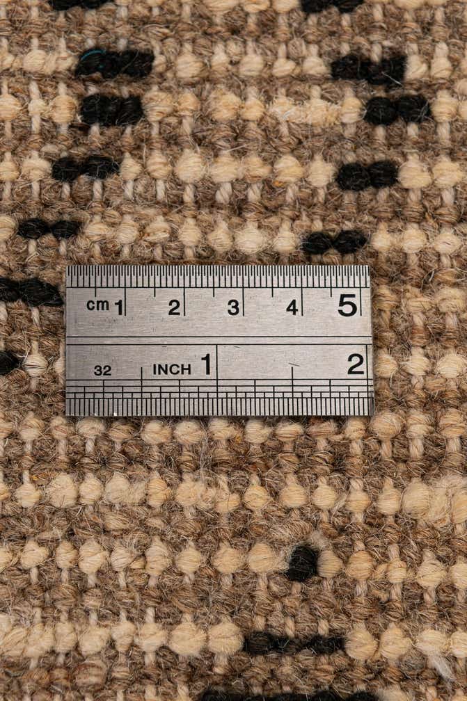 3' 4 x 12' 6 Hand Knotted Moroccan Wool Runner Rug