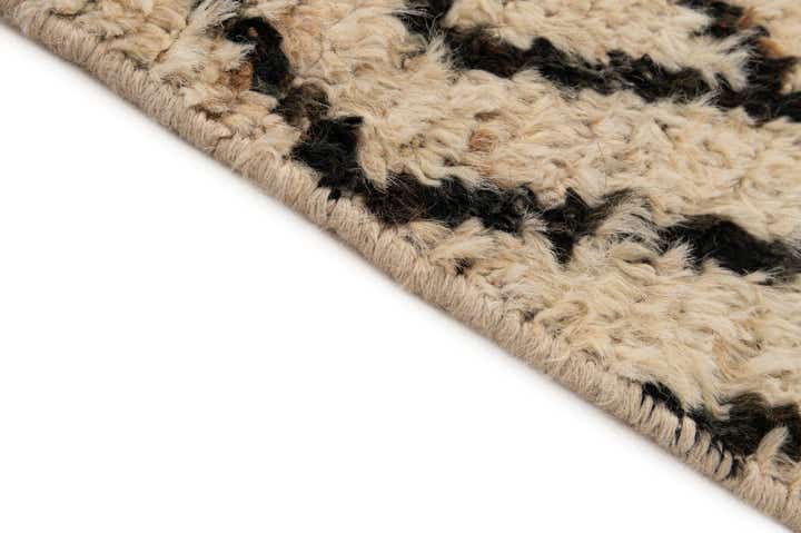 3' 4 x 16' 4 Hand Knotted Moroccan Wool Runner Rug