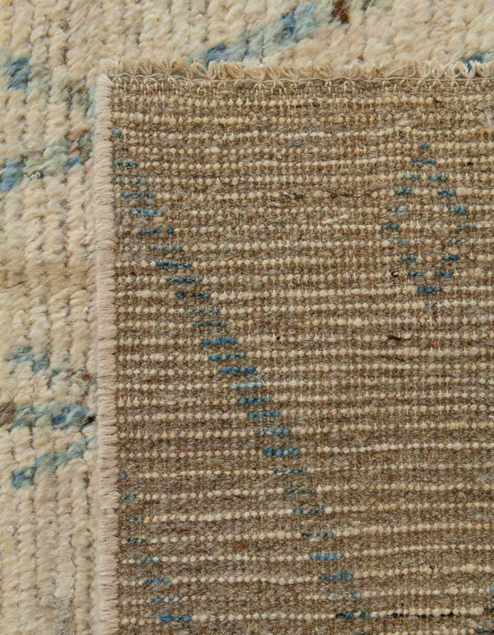 4' 1 x 19' 6 Hand Knotted Moroccan Wool Runner Rug