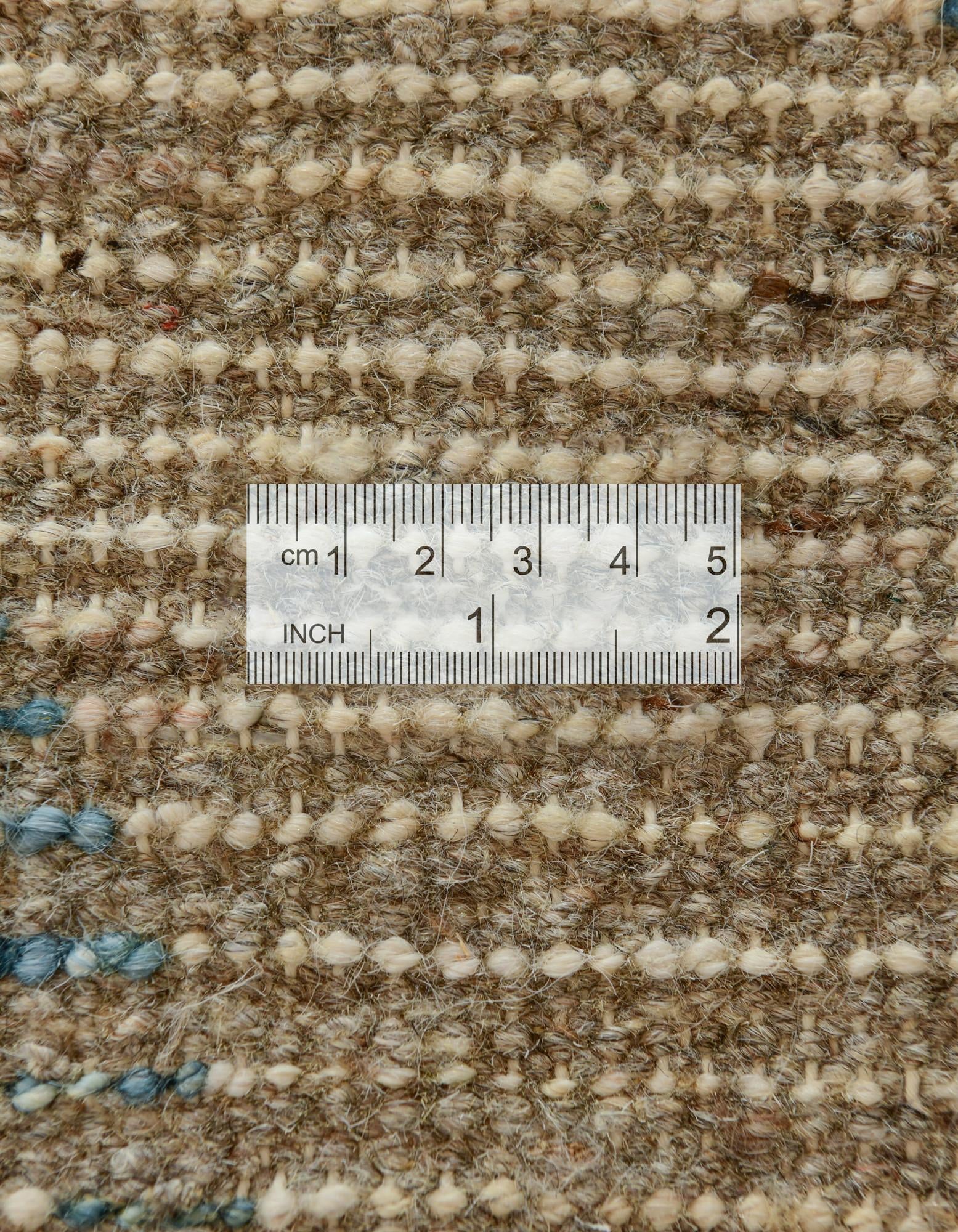 4' 1 x 19' 6 Hand Knotted Moroccan Wool Runner Rug