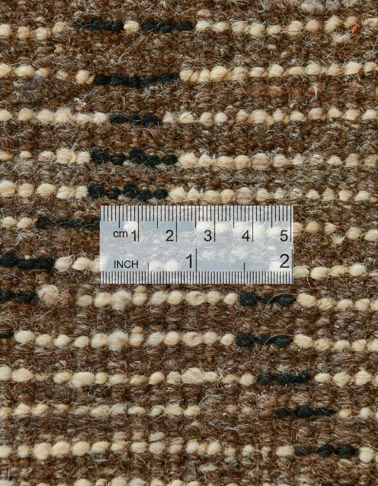 Detail image of 4' 4 x 15' Hand Knotted Moroccan Wool Runner Rug