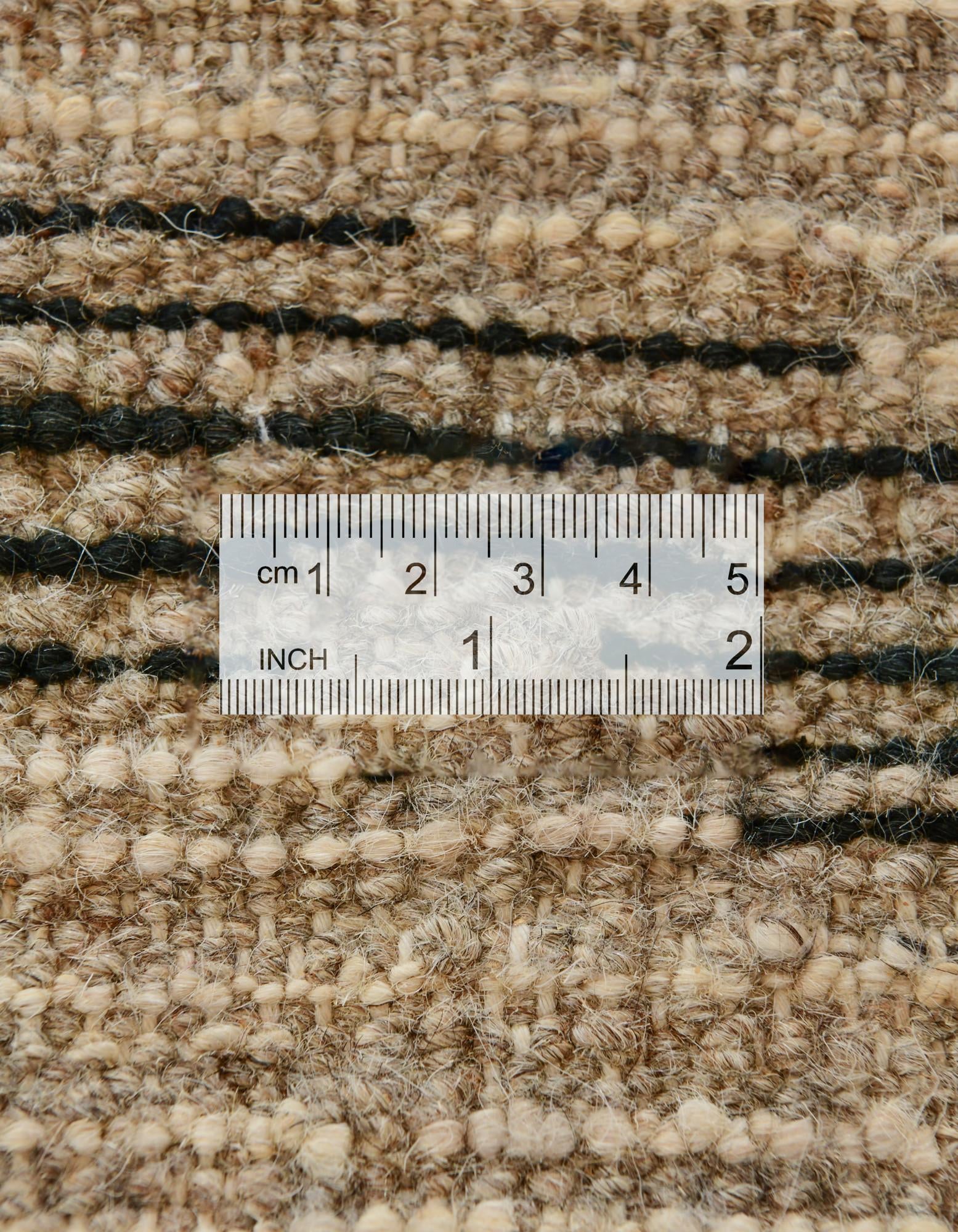 5' 1 x 13' 8 Hand Knotted Moroccan Wool Runner Rug