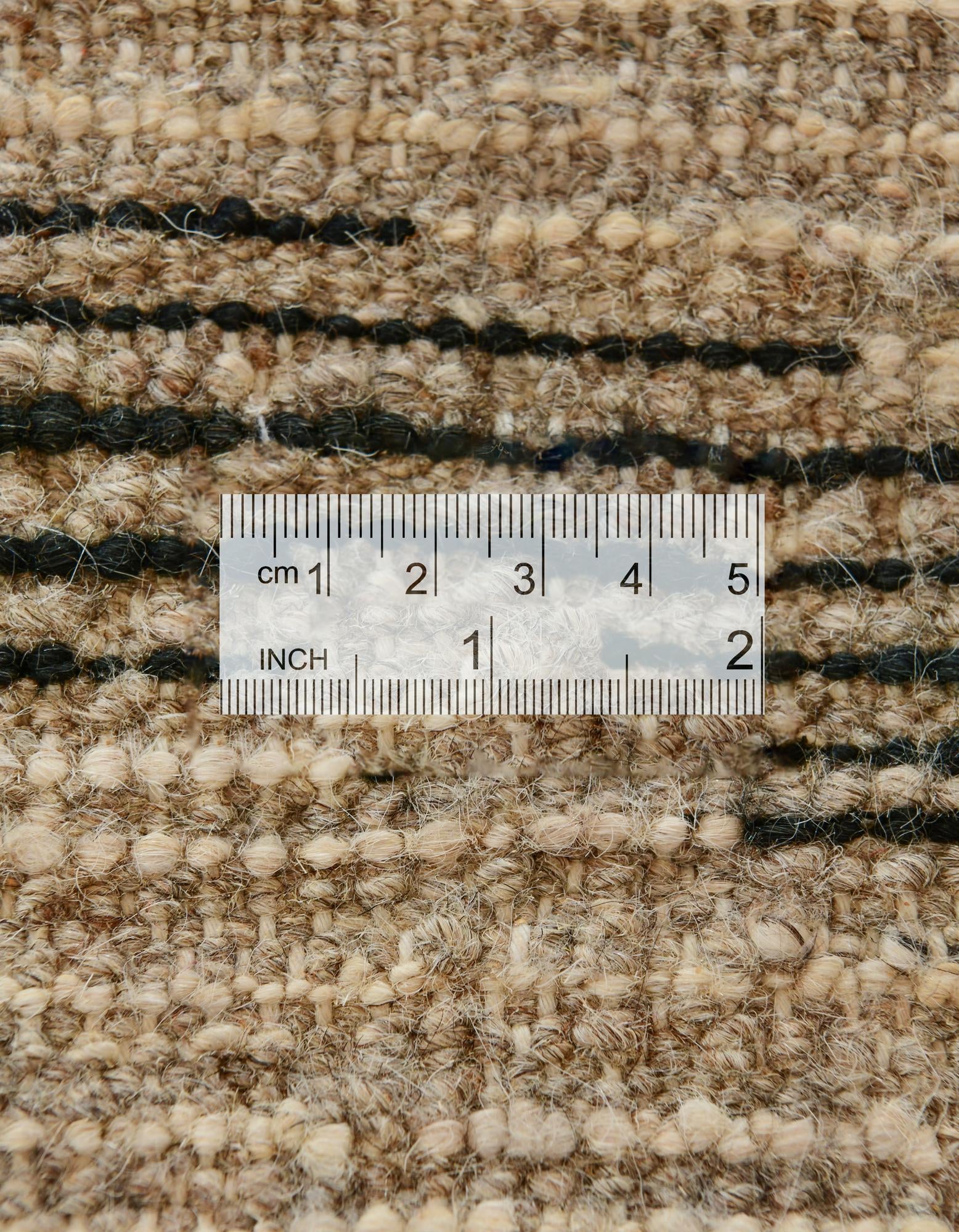 5' 1 x 13' 8 Hand Knotted Moroccan Wool Runner Rug
