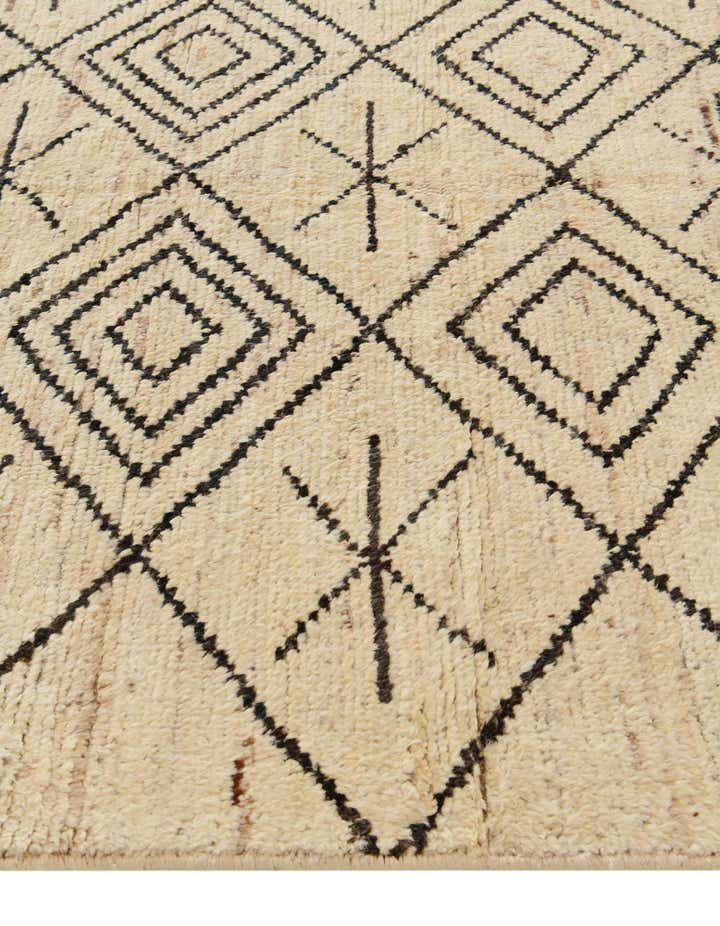 5' 5 x 18' 4 Hand Knotted Moroccan Wool Runner Rug