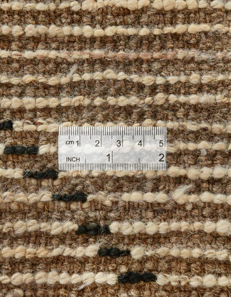 Detail image of 5' 5 x 18' 4 Hand Knotted Moroccan Wool Runner Rug