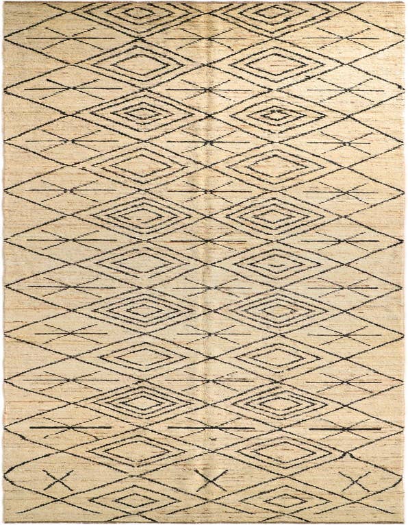 Detail image of 5' 5 x 18' 4 Hand Knotted Moroccan Wool Runner Rug