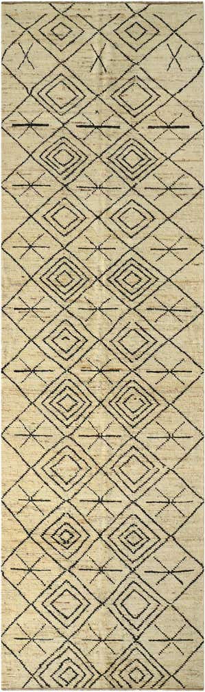 5' 5 x 18' 4 Hand Knotted Moroccan Wool Runner Rug
