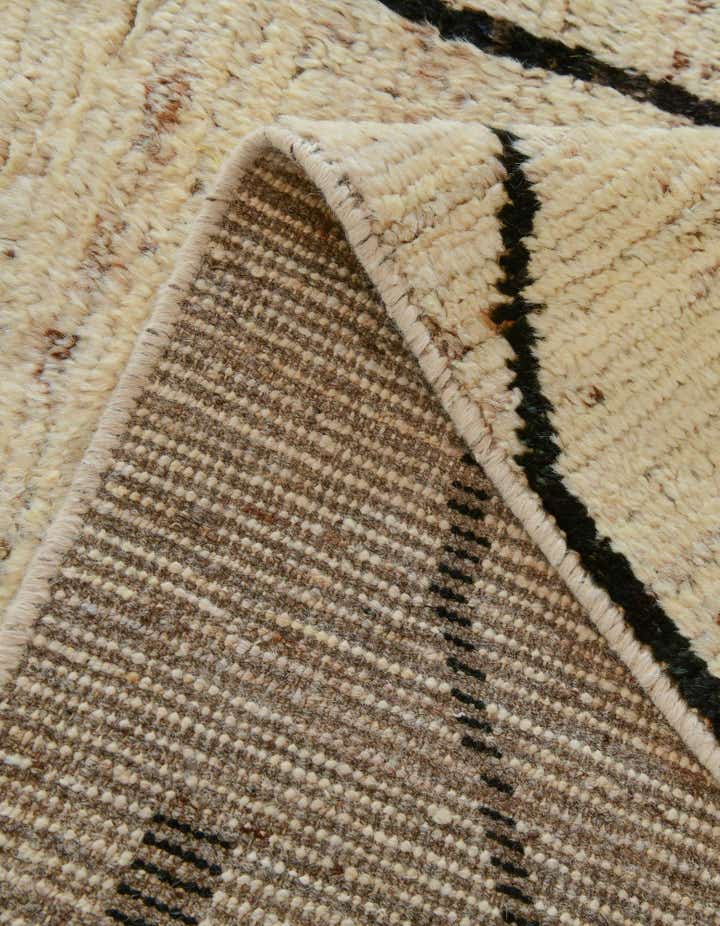 5' 5 x 24' 8 Hand Knotted Moroccan Wool Runner Rug