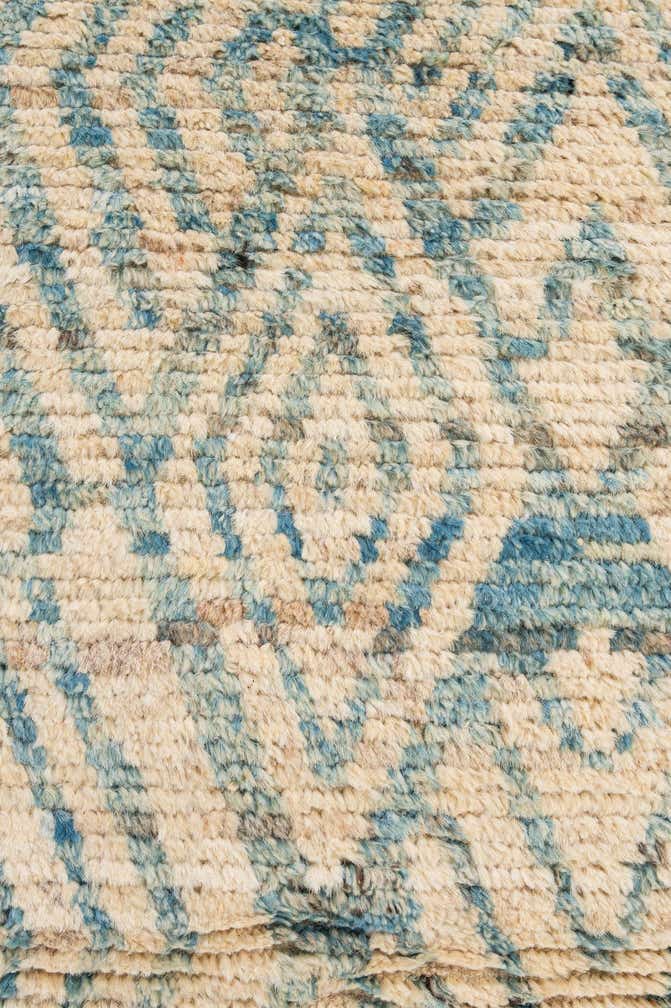 2' 10 x 10' 4 Hand Knotted Moroccan Wool Runner Rug