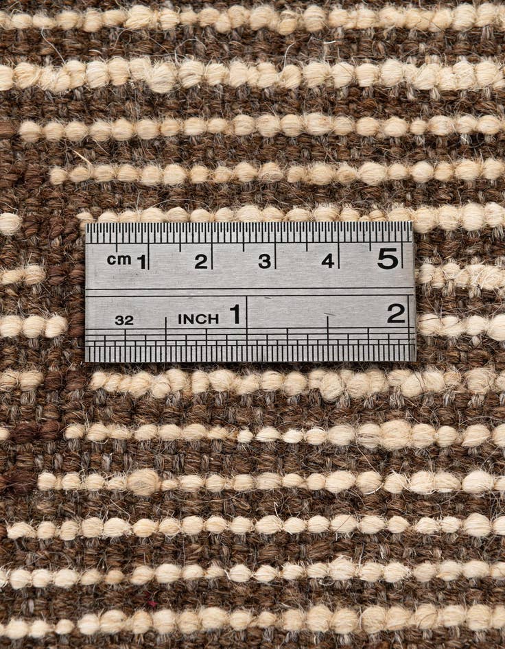 Detail image of 3' x 9' 11  Hand Knotted Moroccan Wool Runner Rug