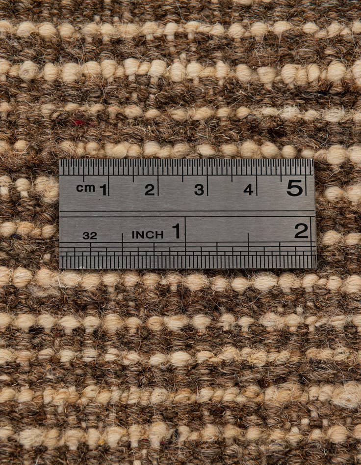 Detail image of 3' 2 x 15' 3  Hand Knotted Moroccan Wool Runner Rug