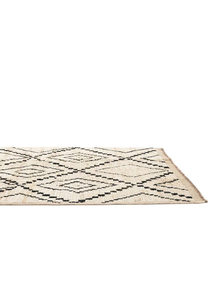 Detail image of 3' 1 x 15' 10  Hand Knotted Moroccan Wool Runner Rug