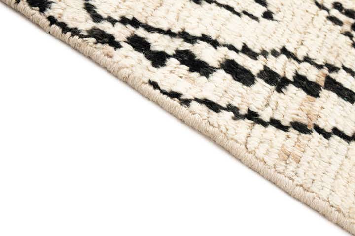 3' 1 x 15' 10 Hand Knotted Moroccan Wool Runner Rug