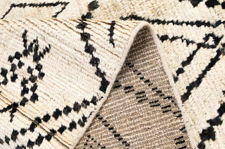 3' 1 x 15' 10 Hand Knotted Moroccan Wool Runner Rug