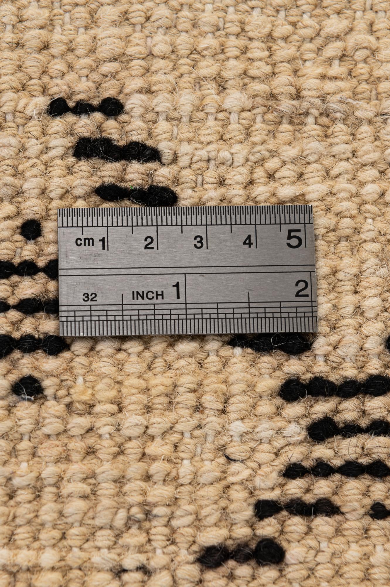 3' x 16' 6 Hand Knotted Moroccan Wool Runner Rug