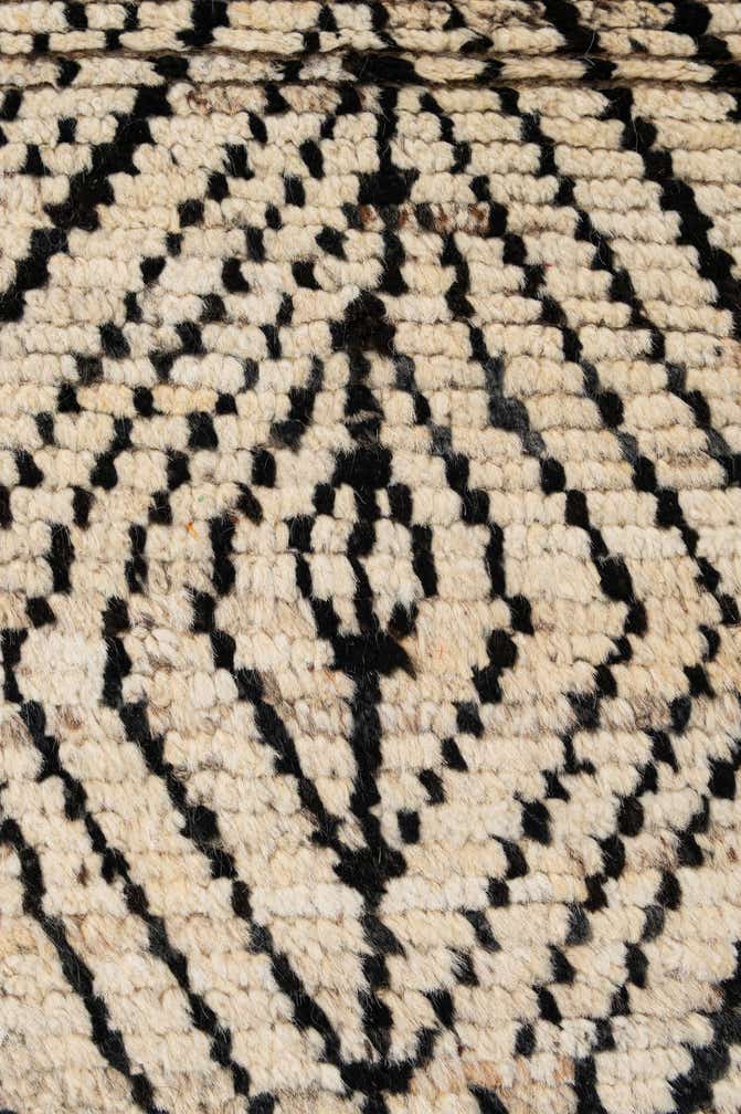 2' 11 x 16' 11 Hand Knotted Moroccan Wool Runner Rug