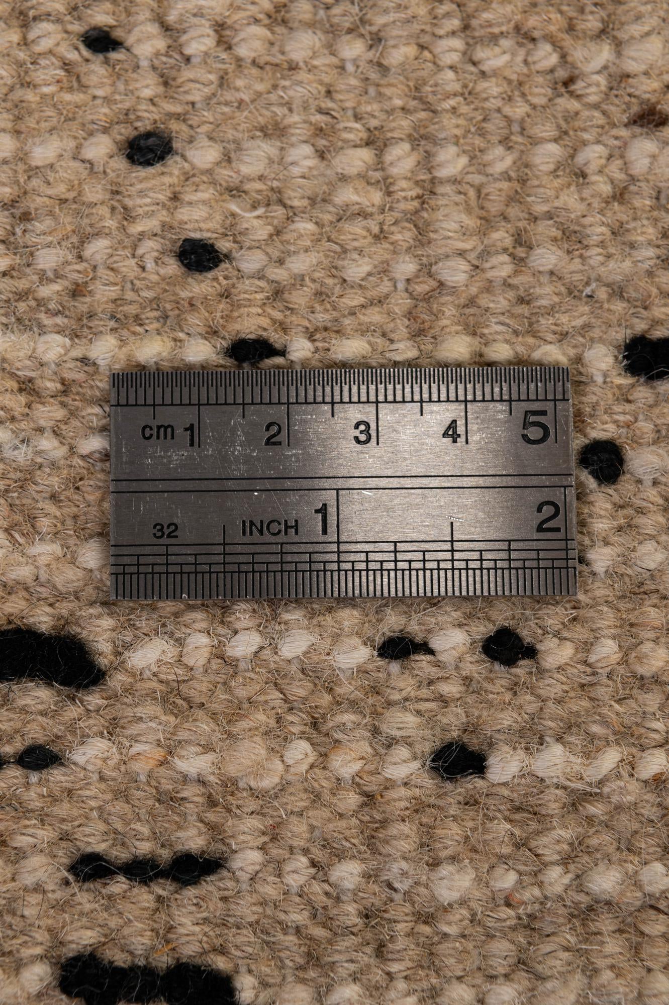 3' 2 x 16' 9 Hand Knotted Moroccan Wool Runner Rug