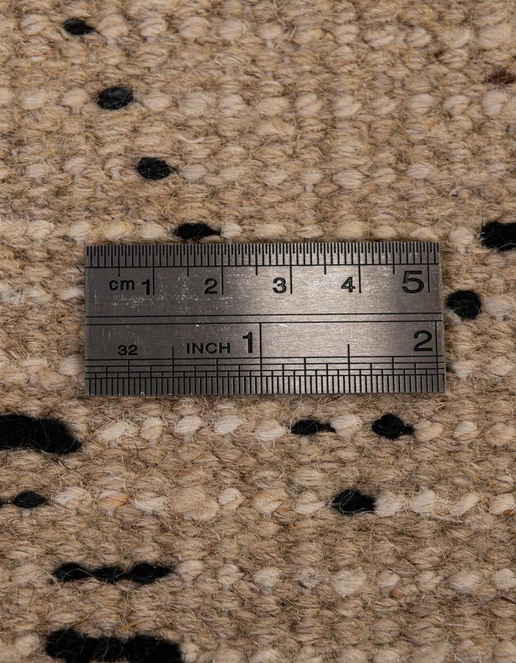 Detail image of 3' 2 x 16' 9  Hand Knotted Moroccan Wool Runner Rug