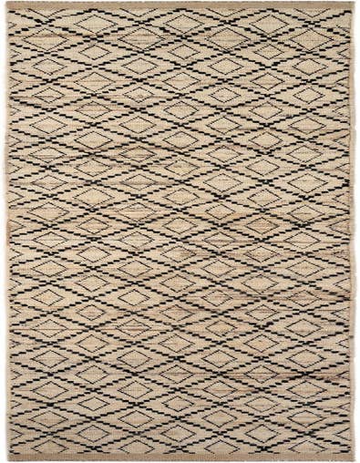 Detail image of 3' 2 x 16' 9 Hand Knotted Moroccan Wool Runner Rug