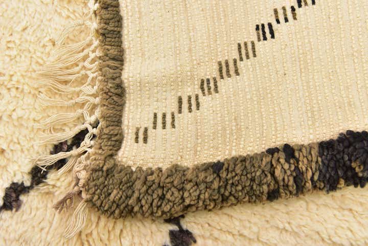 5' 5 x 10' 2 Hand Knotted Moroccan Wool Runner Rug