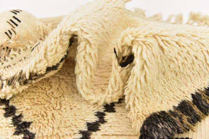 5' 5 x 10' 2 Hand Knotted Moroccan Wool Runner Rug