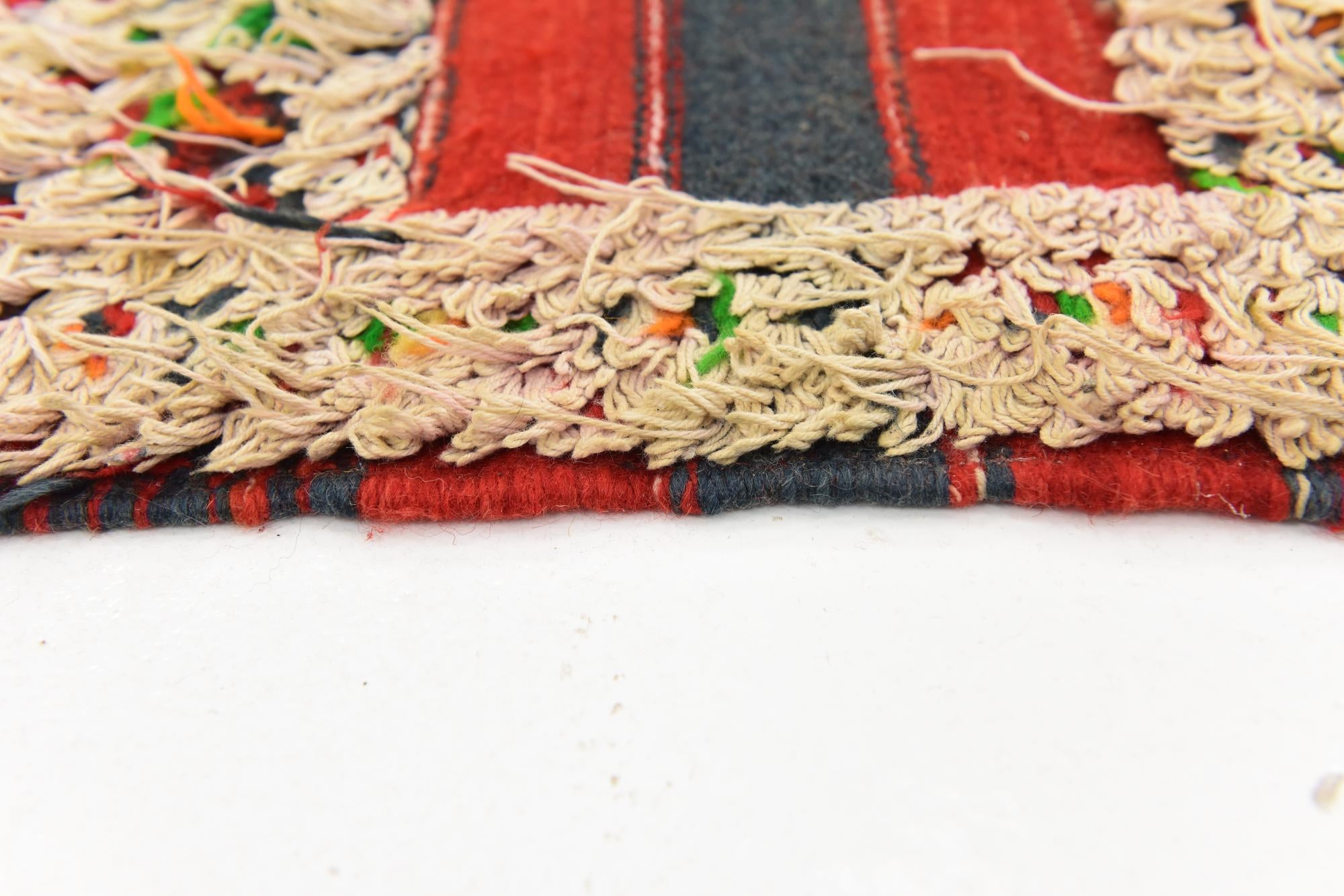 5' x 10' 3 Hand Knotted Moroccan Wool Runner Rug