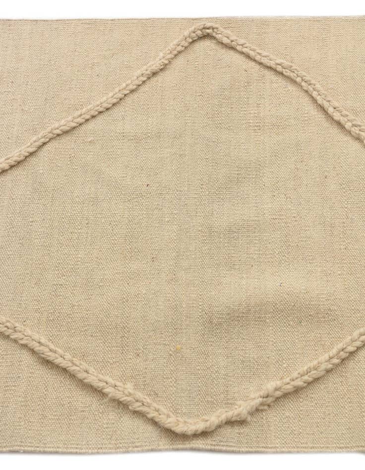 Detail image of 2' 4 x 10' 4  Hand Woven Moroccan Wool Runner Rug