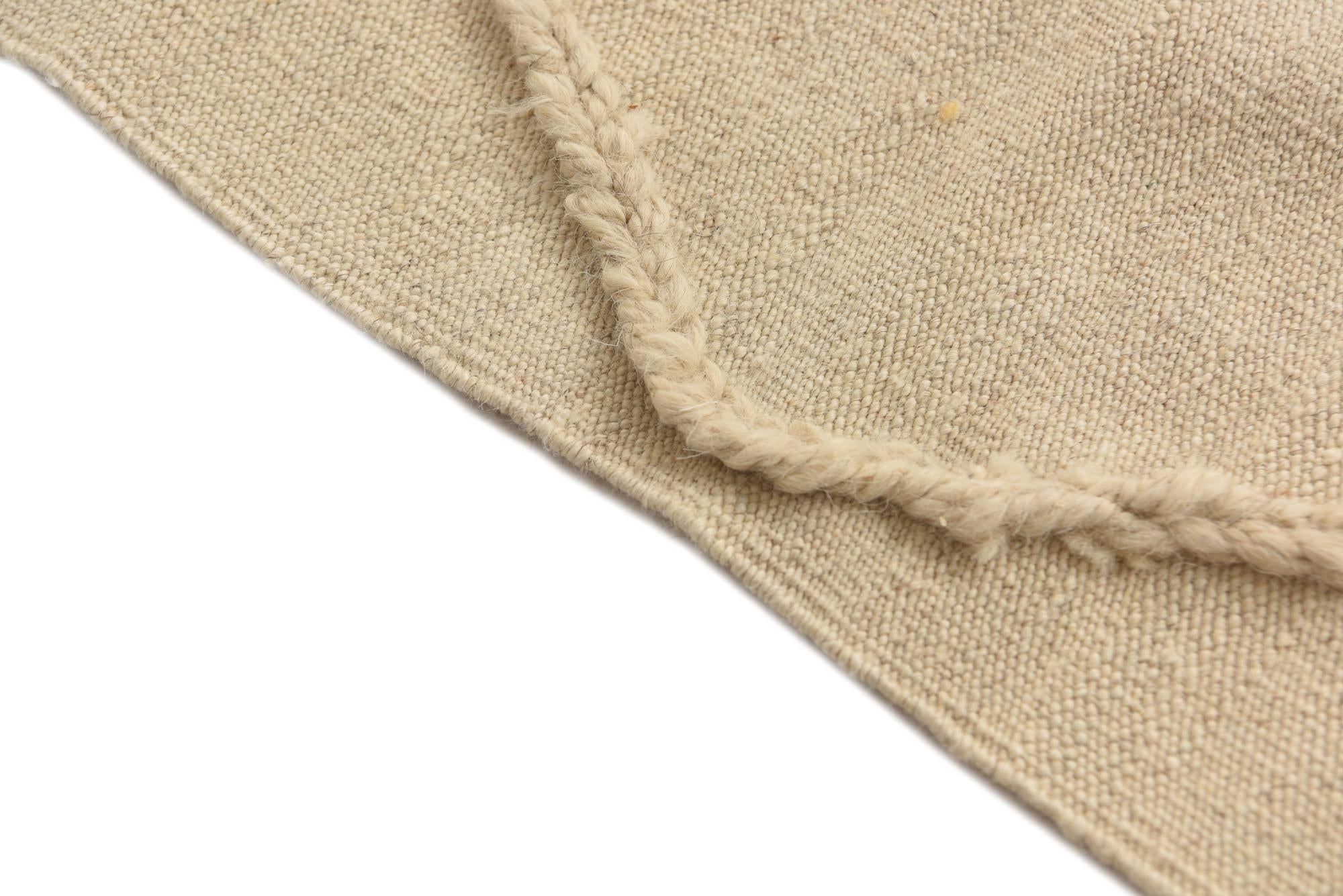 2' 4 x 10' 4 Hand Woven Moroccan Wool Runner Rug