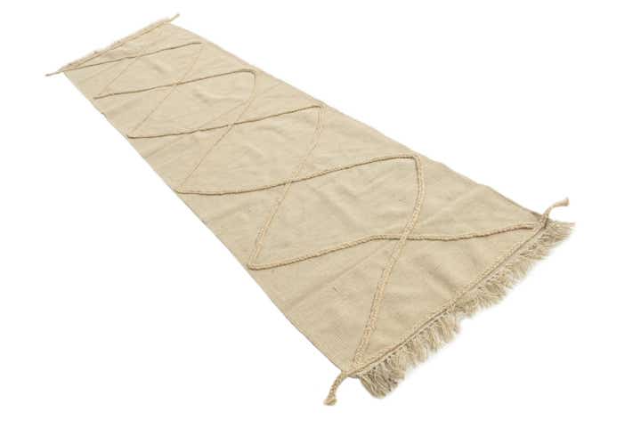 2' 6 x 10' Hand Woven Moroccan Wool Runner Rug
