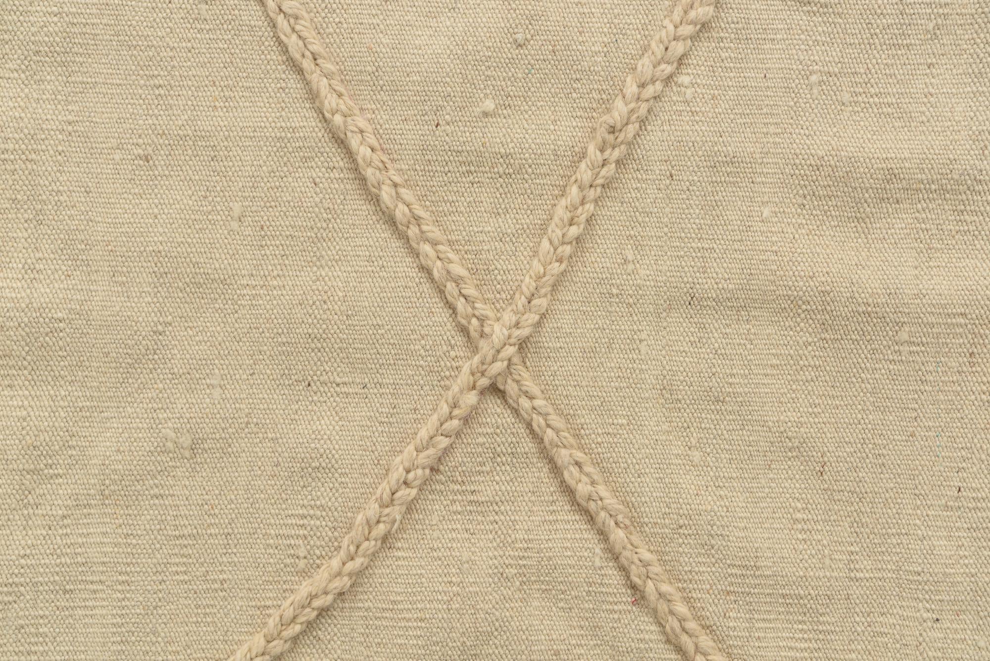 2' 6 x 10' Hand Woven Moroccan Wool Runner Rug