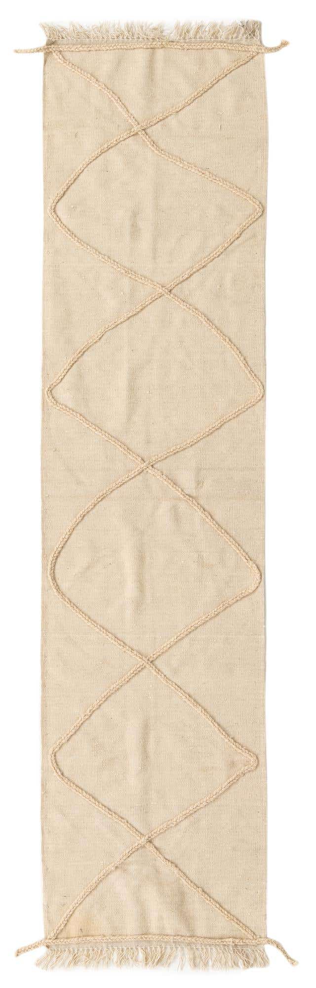 2' 6 x 10' Hand Woven Moroccan Wool Runner Rug