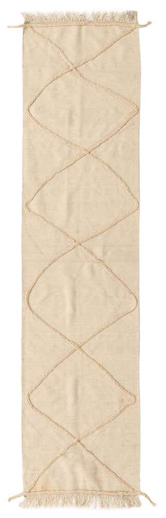 2' 6 x 10' Hand Woven Moroccan Wool Runner Rug