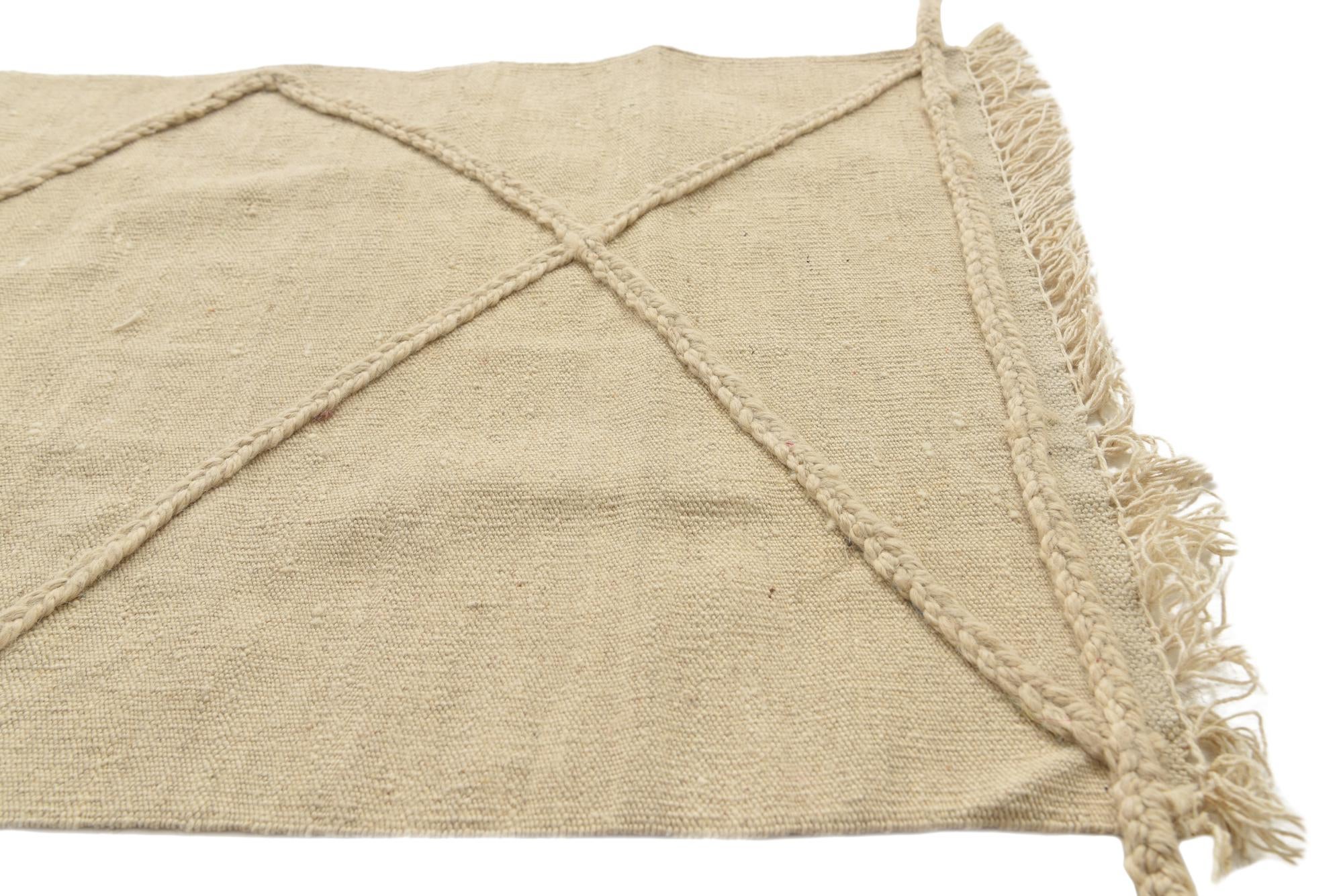 2' 5 x 10' Hand Knotted Moroccan Wool Runner Rug