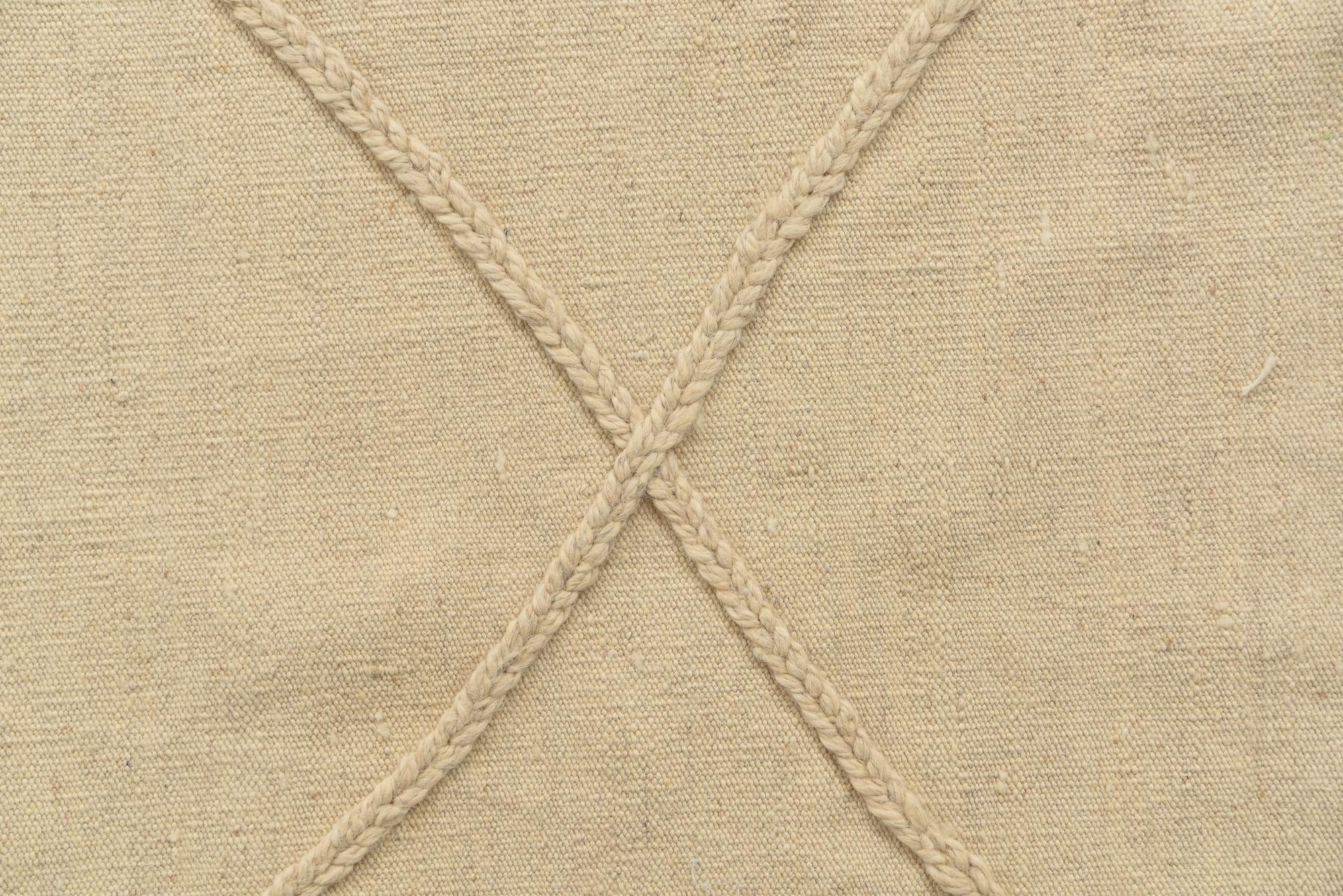 2' 5 x 10' Hand Knotted Moroccan Wool Runner Rug