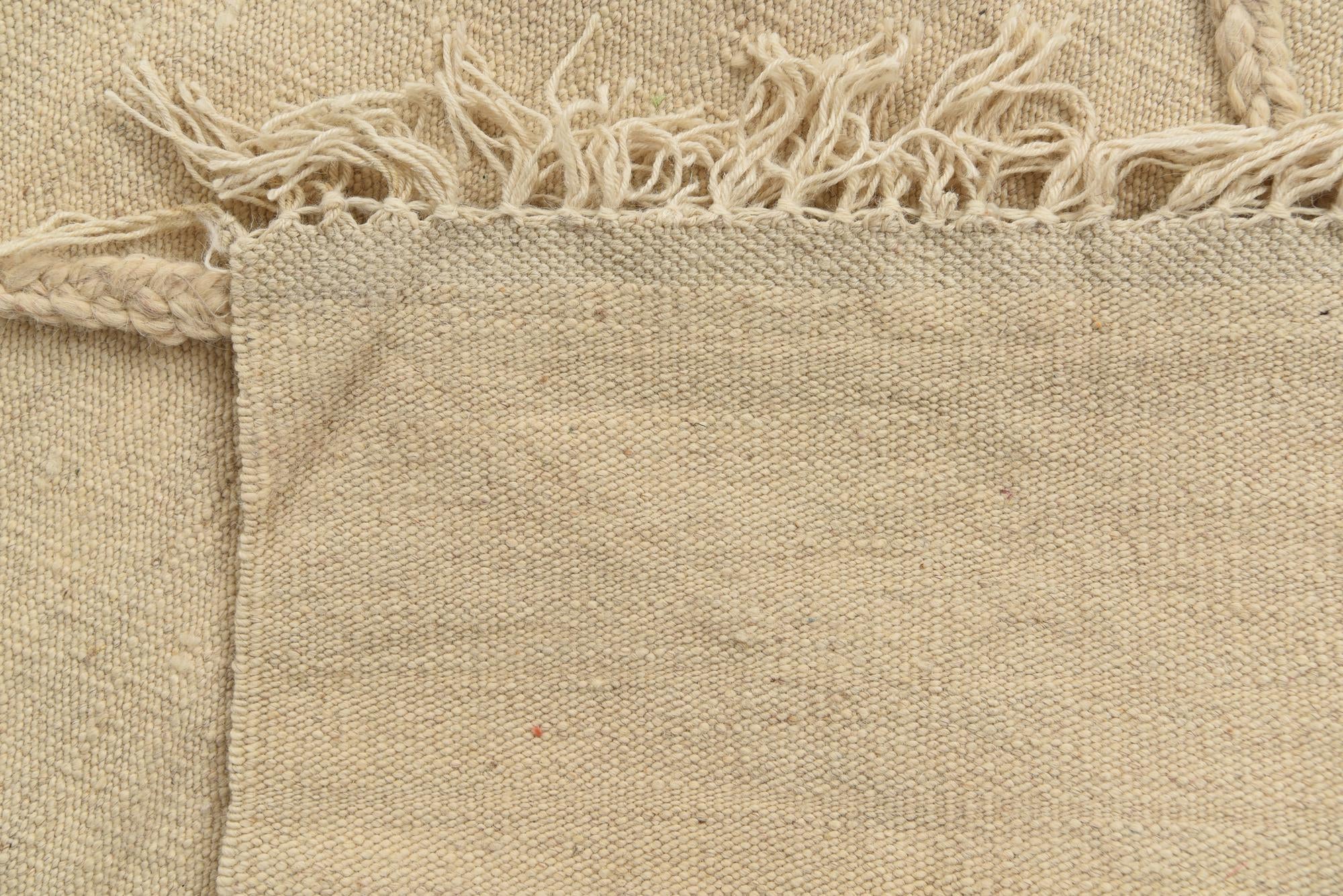 2' 5 x 10' Hand Knotted Moroccan Wool Runner Rug