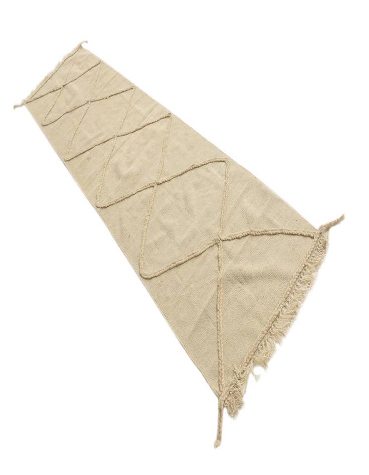 Detail image of 2' 5 x 10' 1  Hand Knotted Moroccan Wool Runner Rug