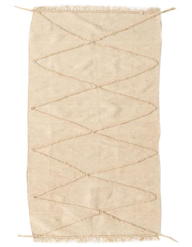 2' 5 x 10' 1 Hand Knotted Moroccan Wool Runner Rug