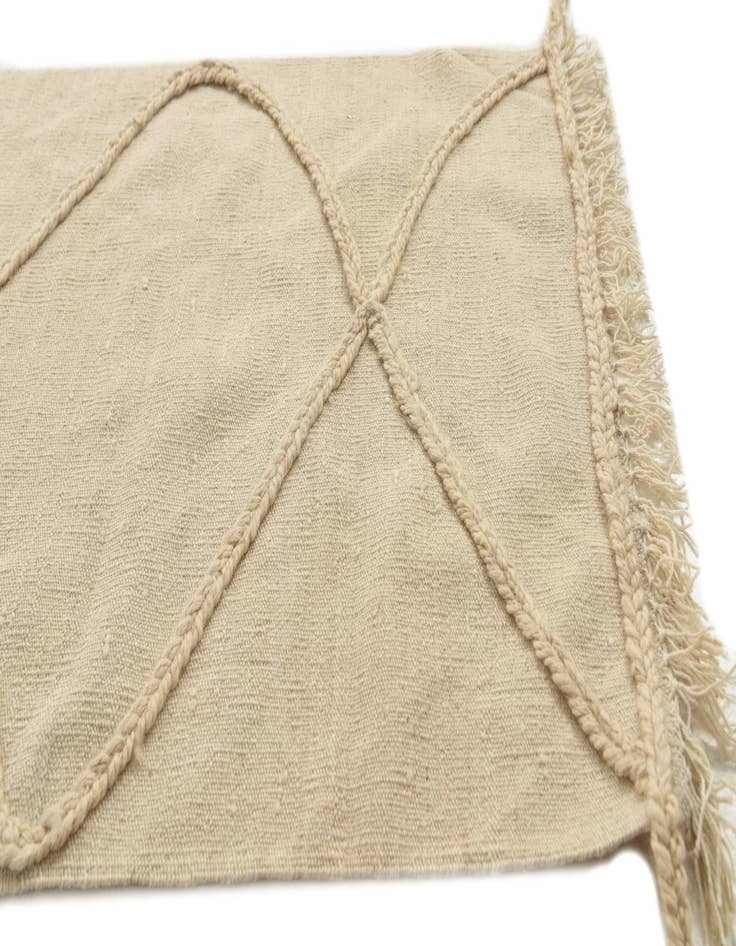 Detail image of  2' 5 x 10'  Hand Knotted Moroccan Wool Runner Rug
