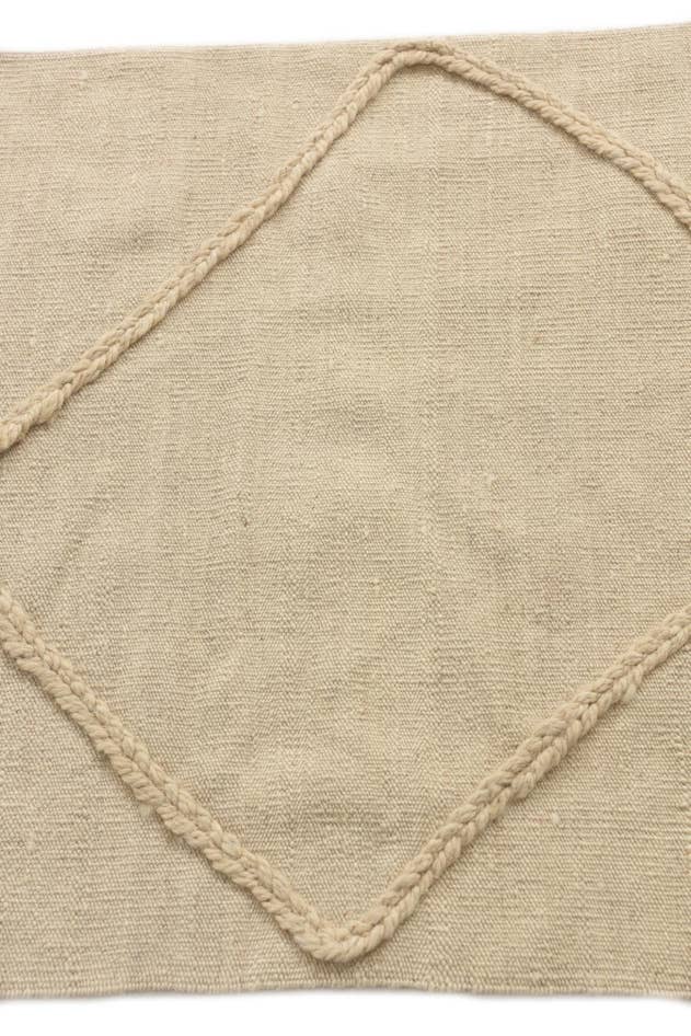 Detail image of 2' 5 x 10' Hand Knotted Moroccan Wool Runner Rug