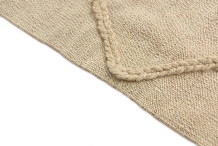 Detail image of 2' 5 x 10' Hand Knotted Moroccan Wool Runner Rug