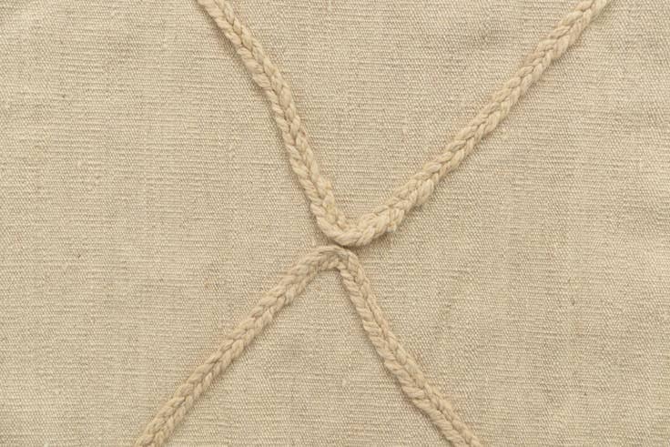 Detail image of 2' 5 x 10' Hand Knotted Moroccan Wool Runner Rug