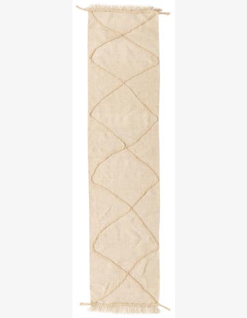 2' 5 x 10' Hand Knotted Moroccan Wool Runner Rug